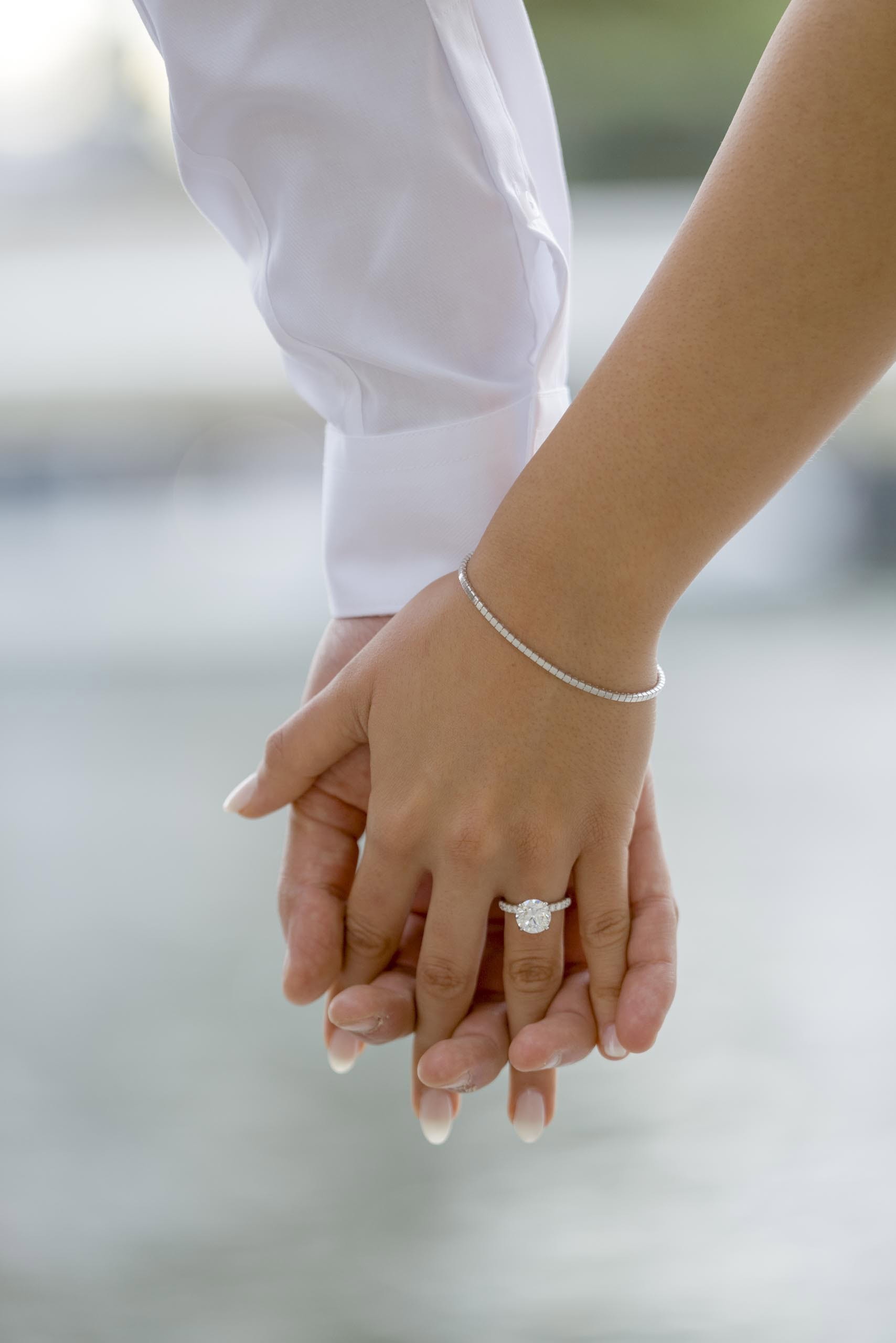 Engagement ring holding hands Rome - proposals photography in Rome by Finzi