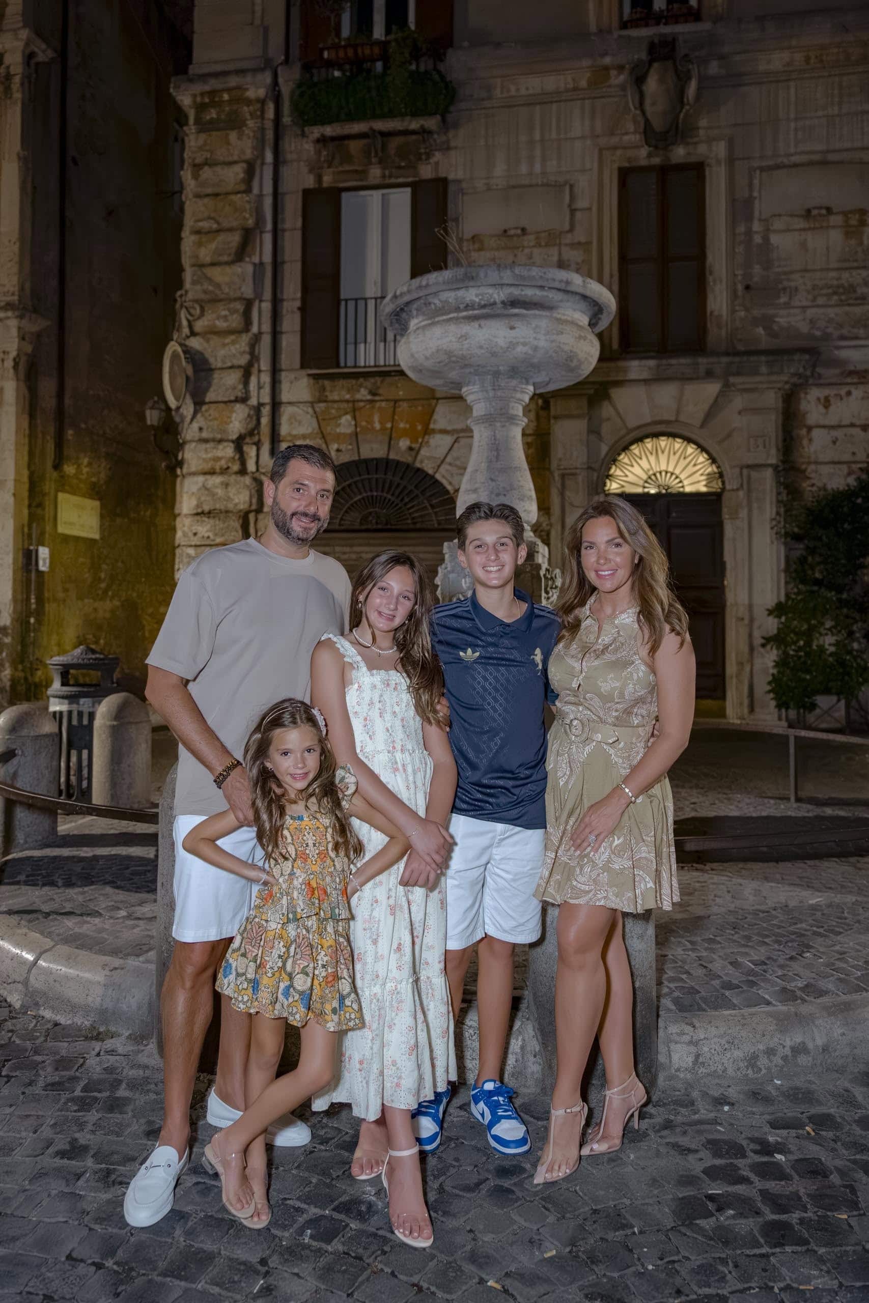 Family session - The Bakers at Centro Storico, Rome