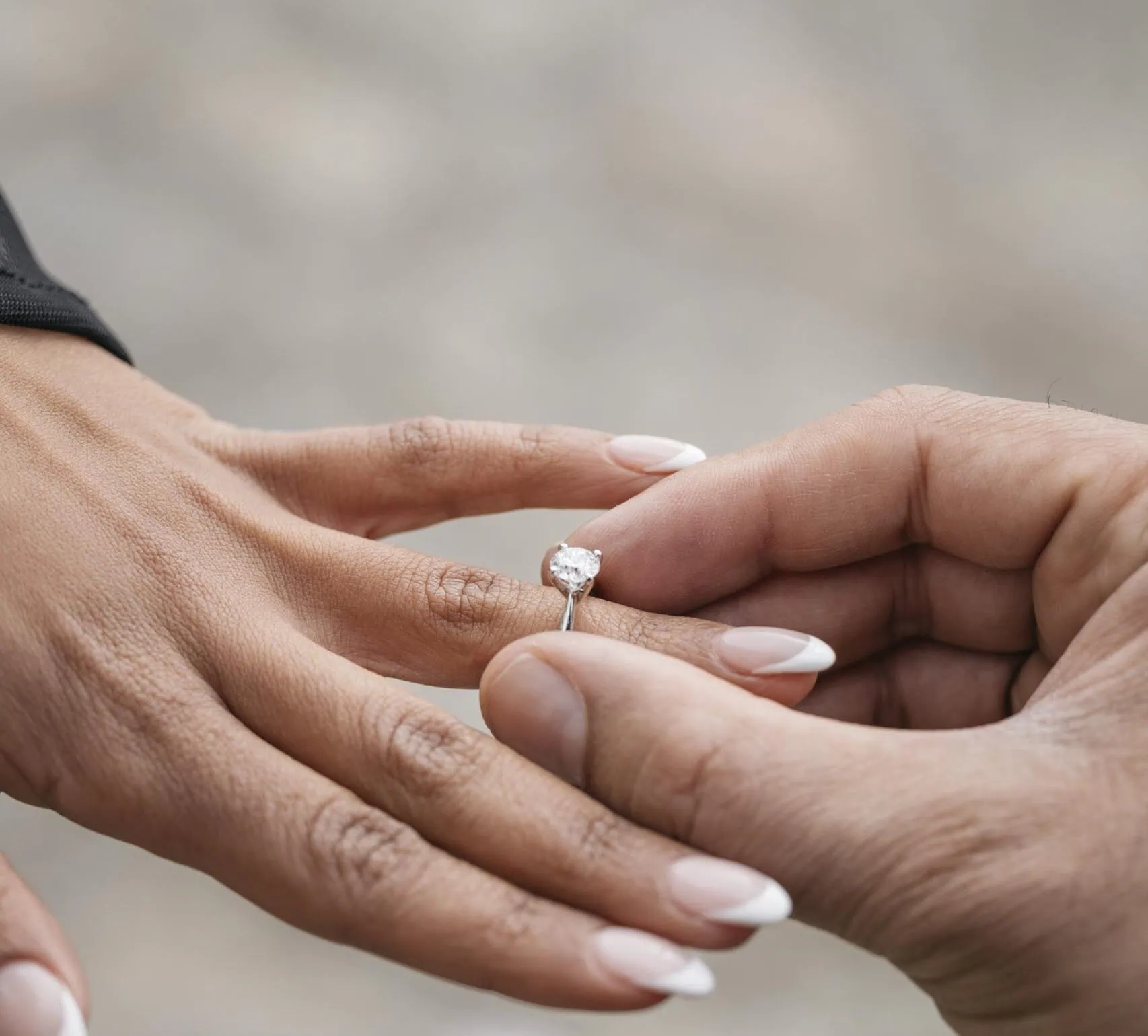 Placing engagement ring on finger Rome - Rome by Finzi