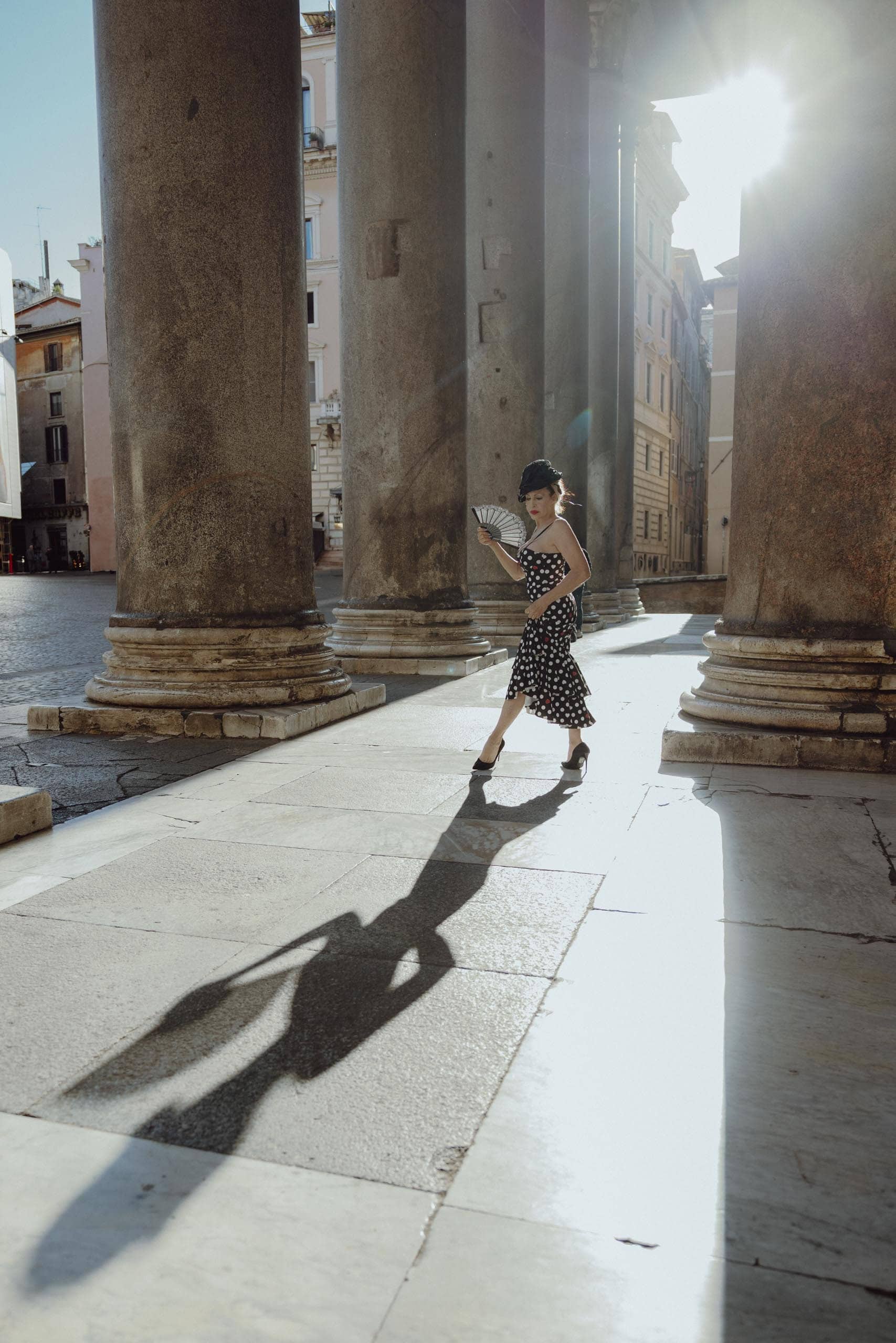 Solo session - Elena at Pantheon, Rome